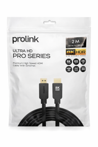 PROLINK 2M PREMIUM CERTIFIED HDMI CABLE 8K 60Hz
